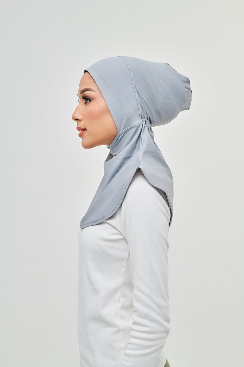 Swim Hijab - Earth Gray