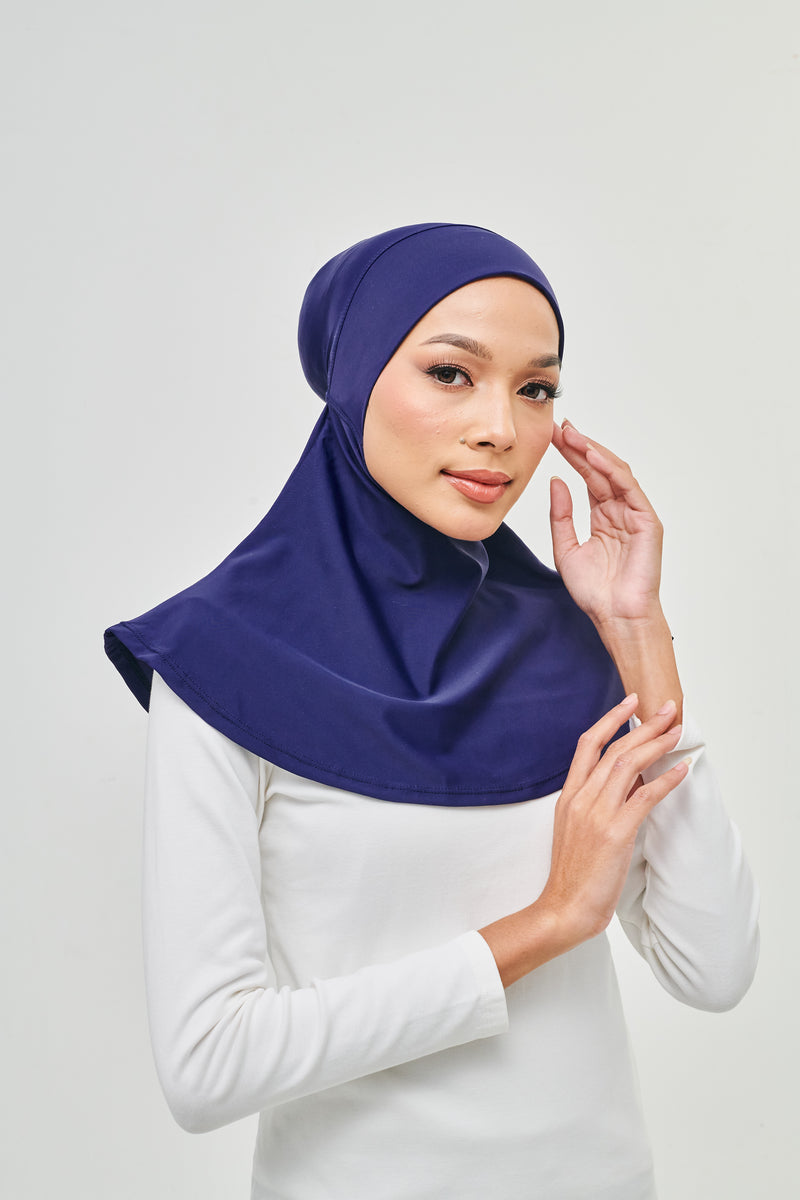 Swim Hijab - Navy Blue