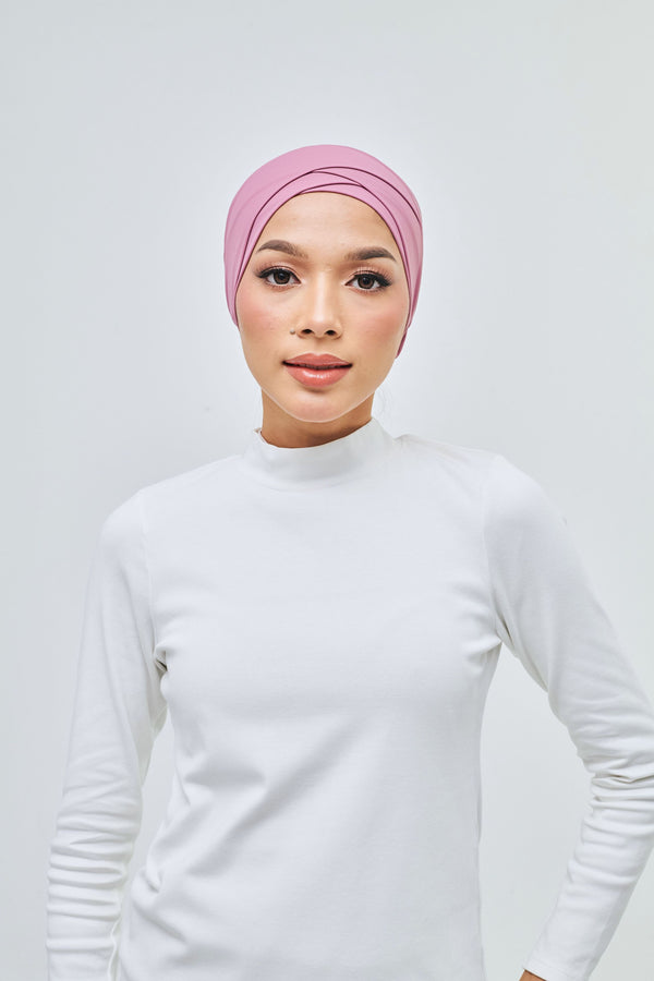 Swim Turban 2.0 - Rosewood Pink
