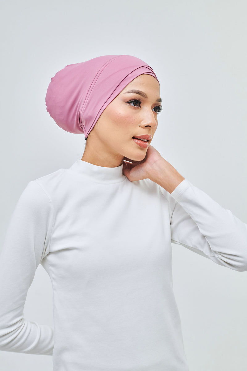 Swim Turban 2.0 - Rosewood Pink