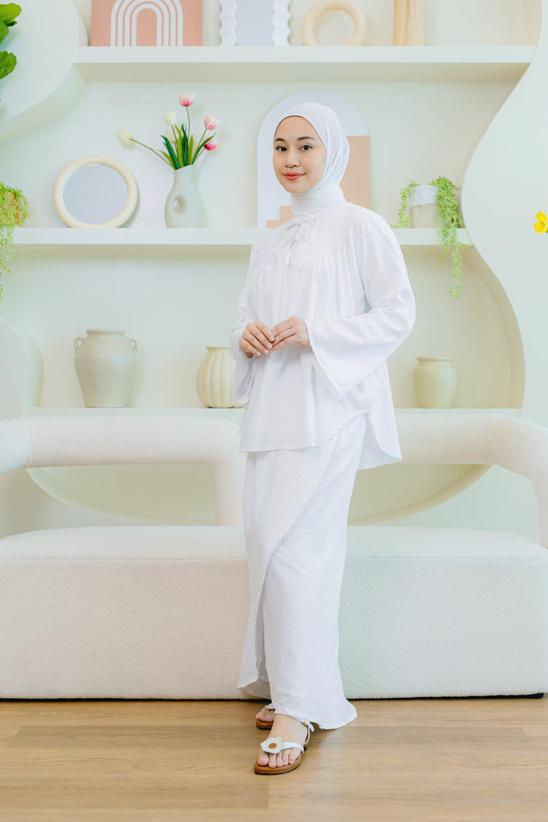 AYLA KURUNG IN TIMELESS WHITE