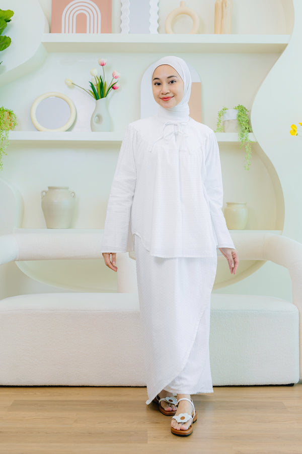 AYLA KURUNG IN TIMELESS WHITE