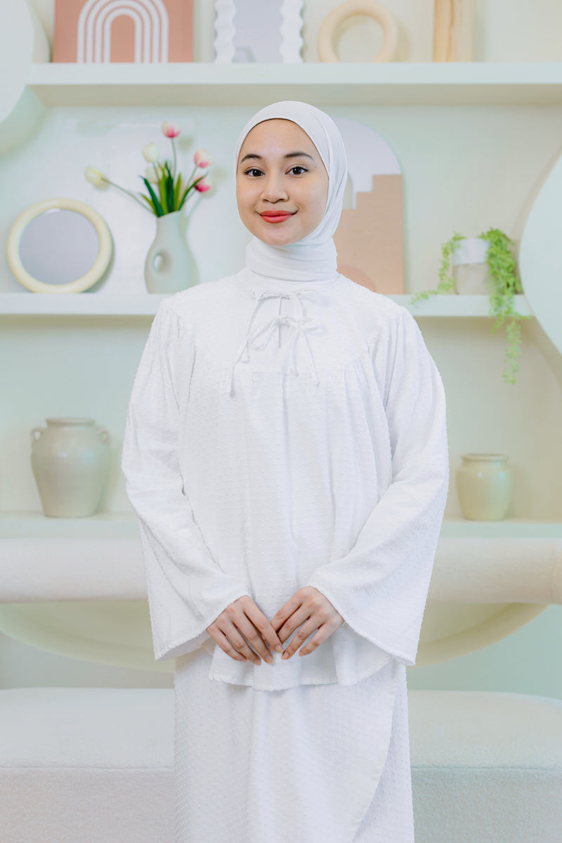 AYLA KURUNG IN TIMELESS WHITE