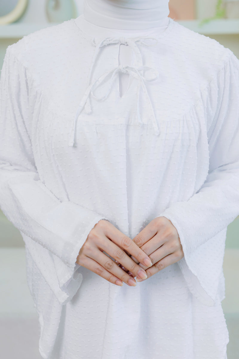 AYLA KURUNG IN TIMELESS WHITE