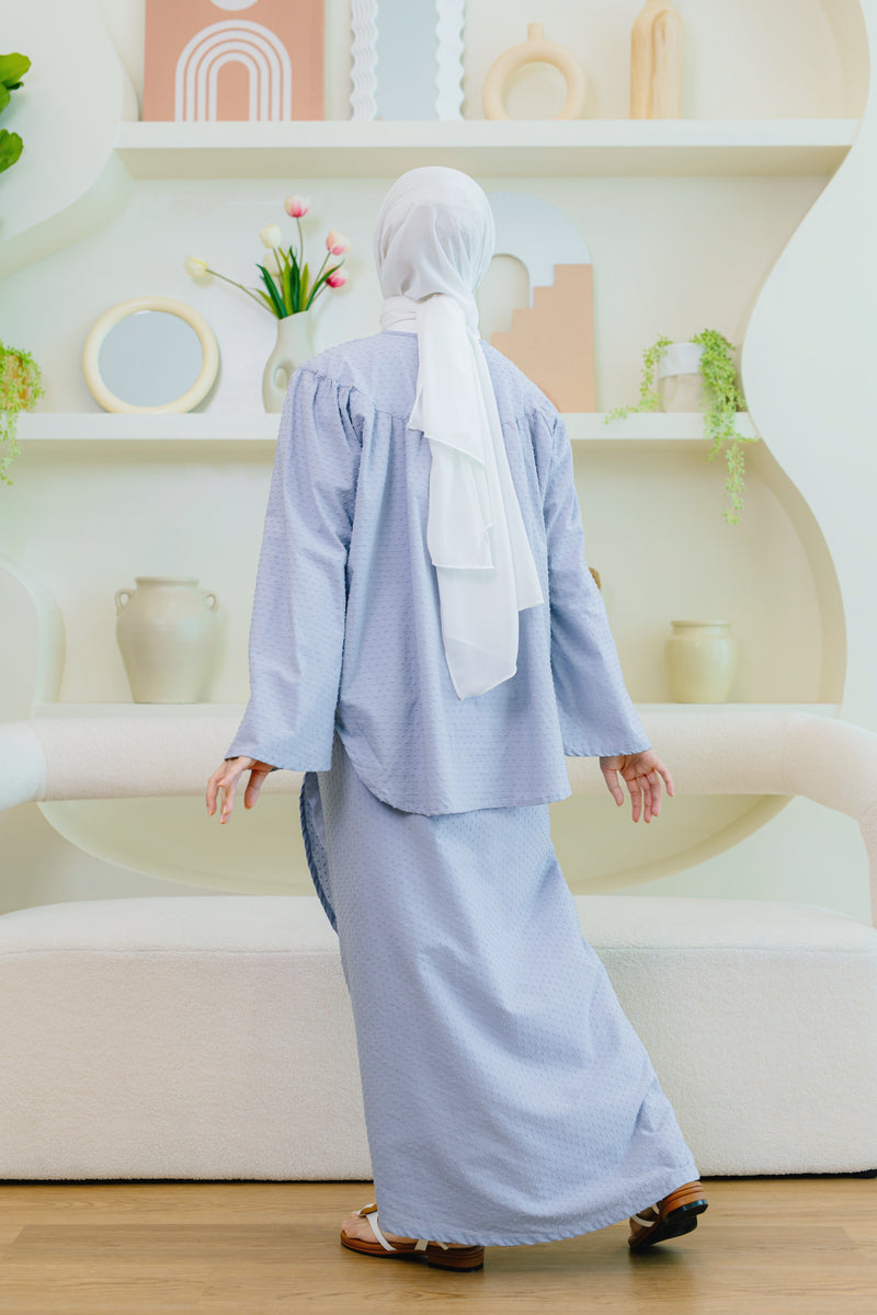 AYLA KURUNG IN ICE BLUE