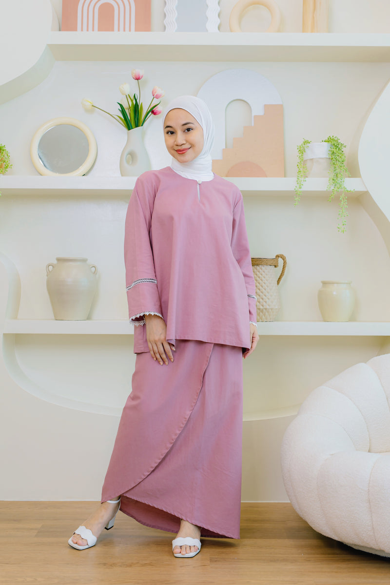 MAYA KURUNG IN PINK ROSE