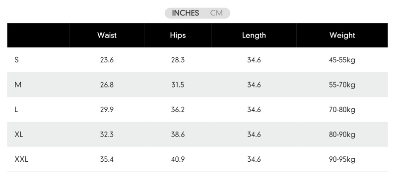 Slim Swim Tights in Black