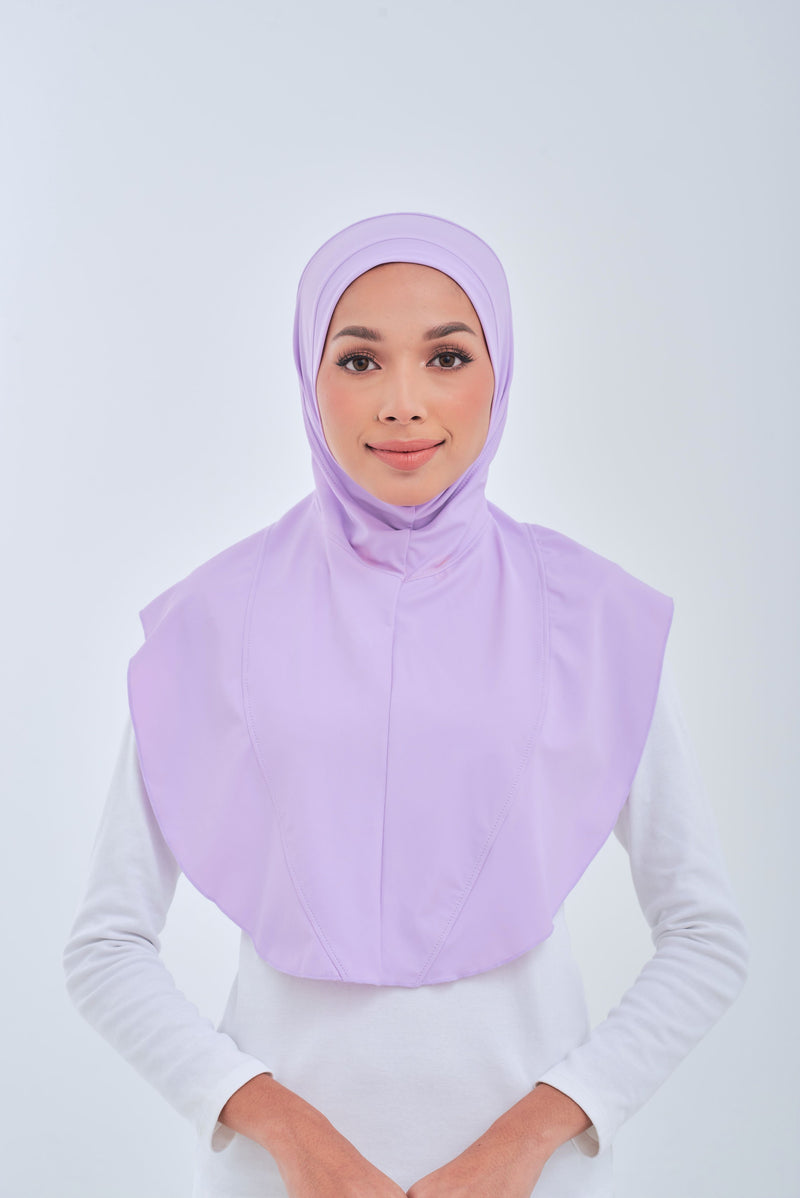 Maxi Swim Hijab - Lavender