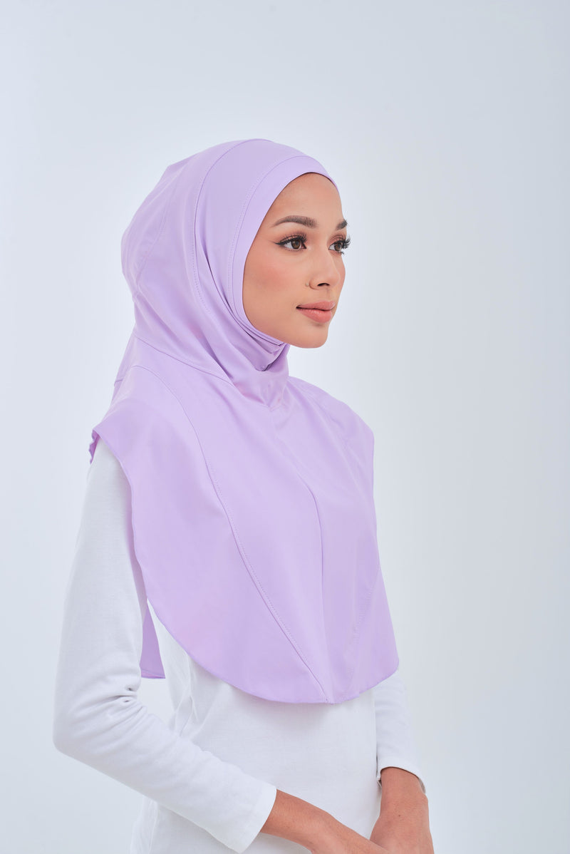 Maxi Swim Hijab - Lavender