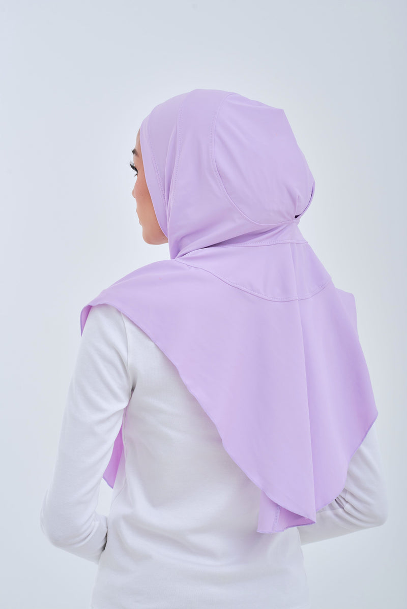 Maxi Swim Hijab - Lavender