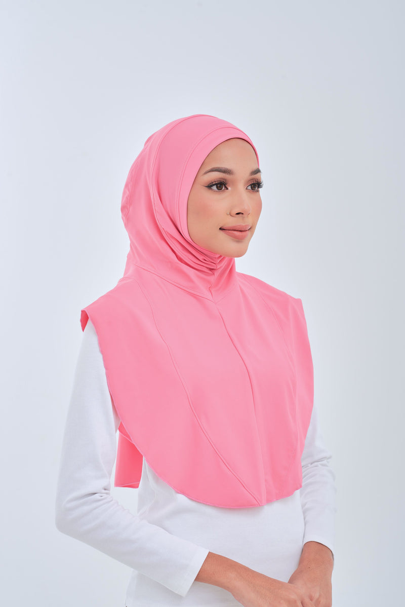 Maxi Swim Hijab - Bubblegum