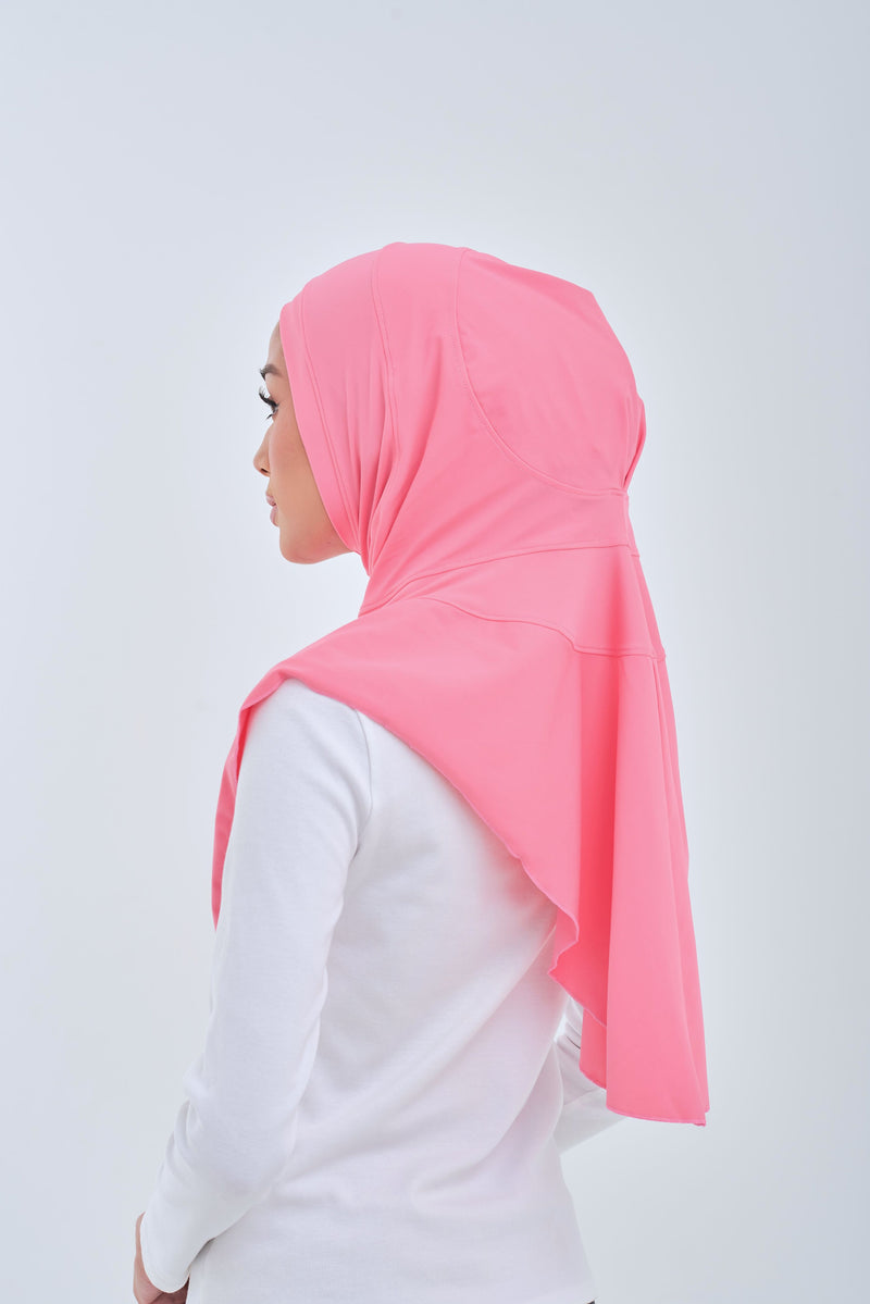 Maxi Swim Hijab - Bubblegum