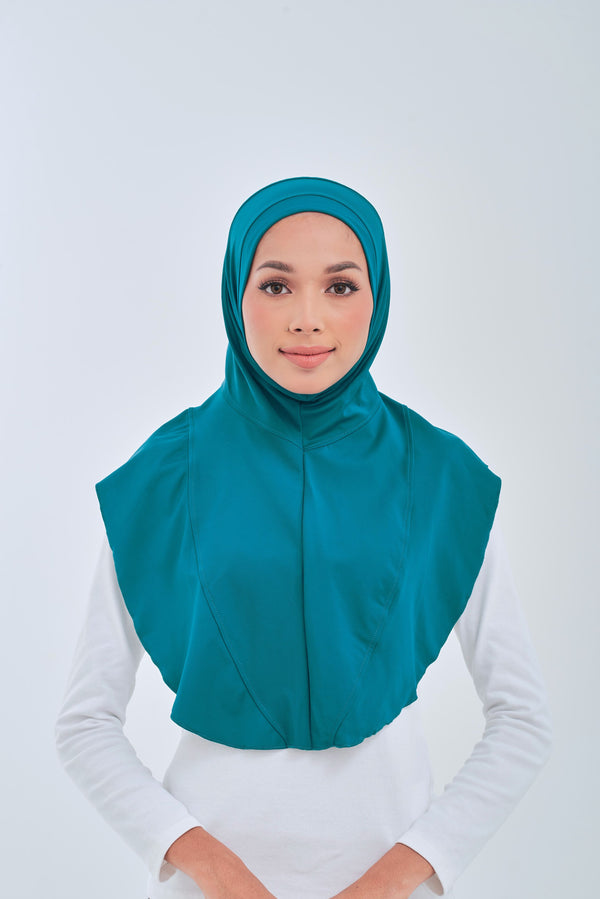 Maxi Swim Hijab - Dark Green