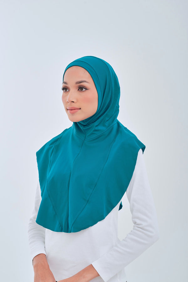 Maxi Swim Hijab - Dark Green
