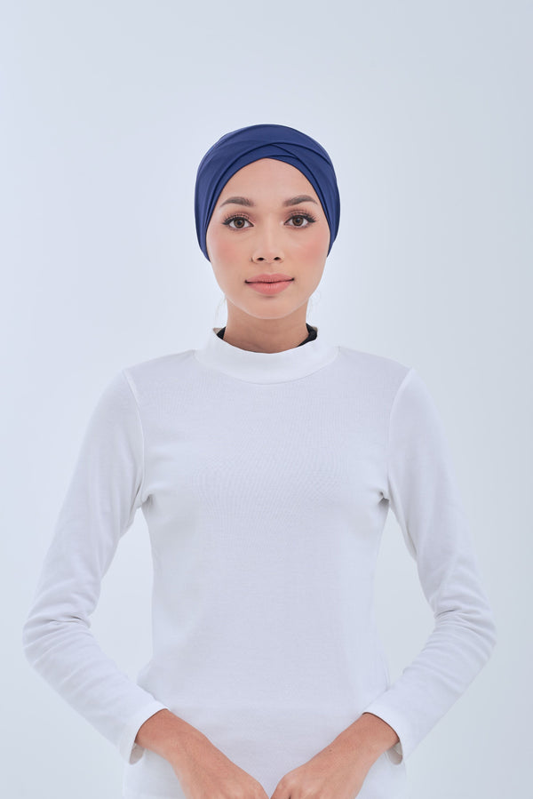 Swim Turban 2.0 - Navy Blue