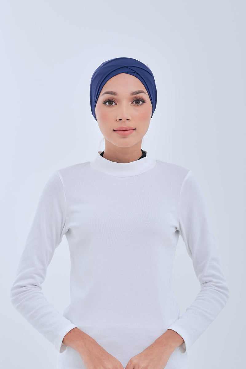 Swim Turban 2.0 - Navy Blue