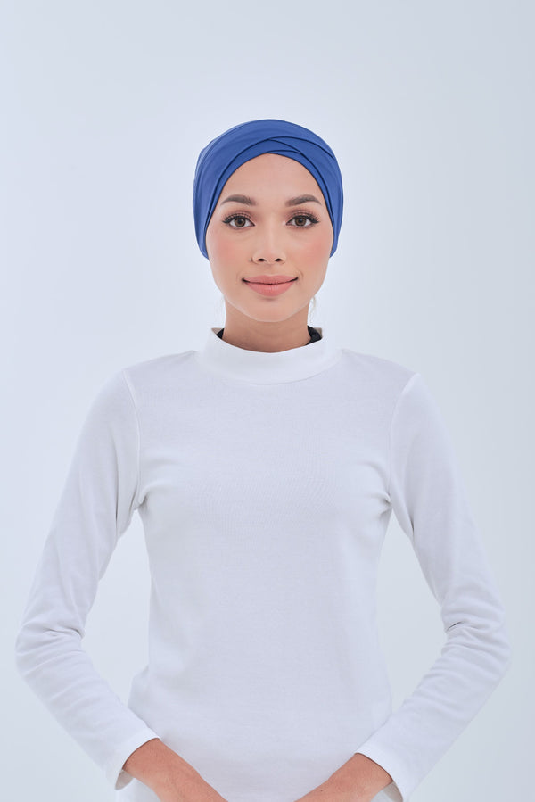Swim Turban 2.0 - Steel Blue
