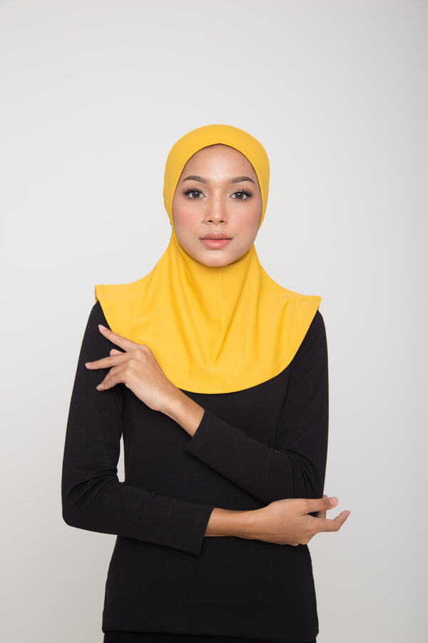Swim Hijab (CLEARANCE) - Yellow
