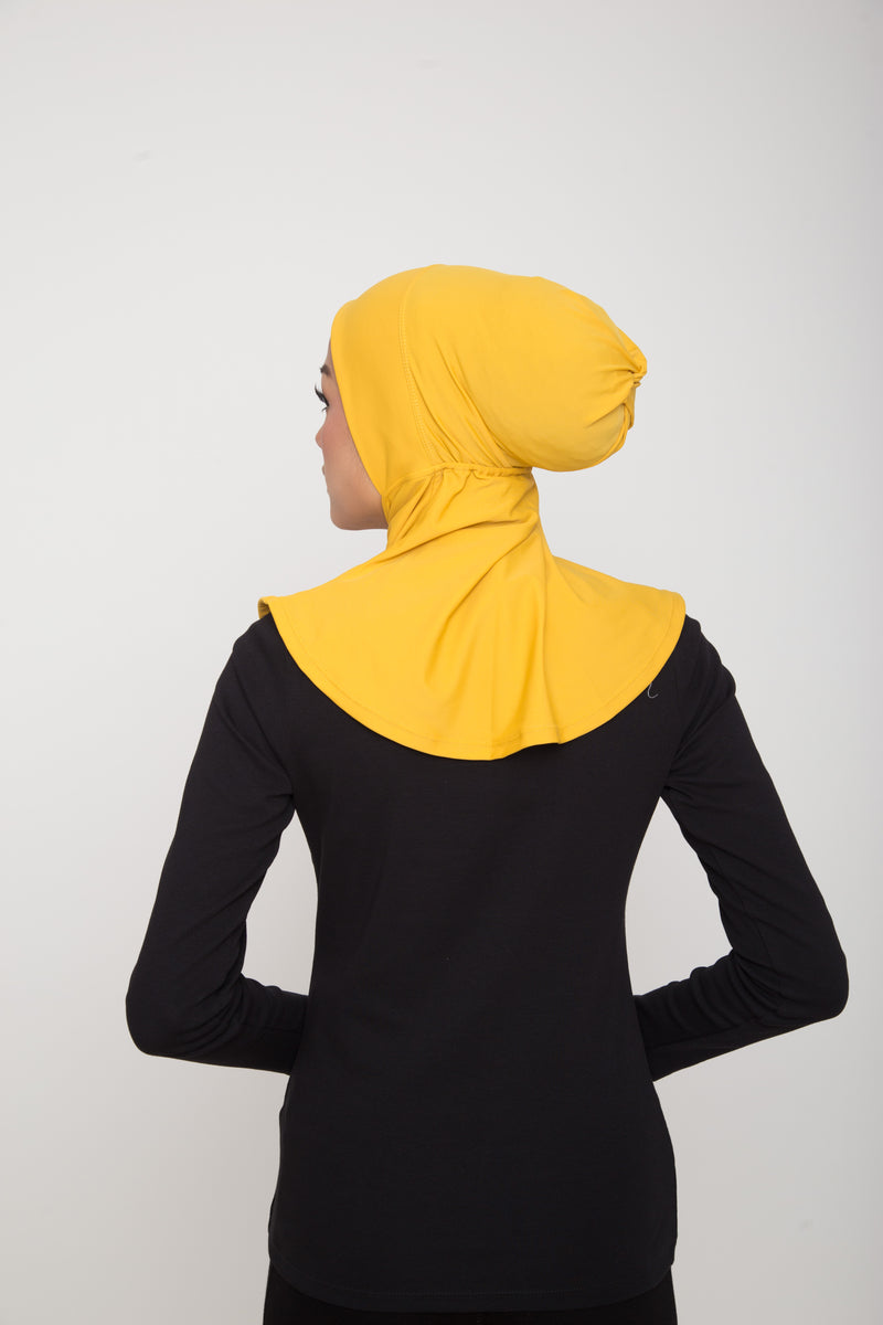 Swim Hijab (CLEARANCE) - Yellow