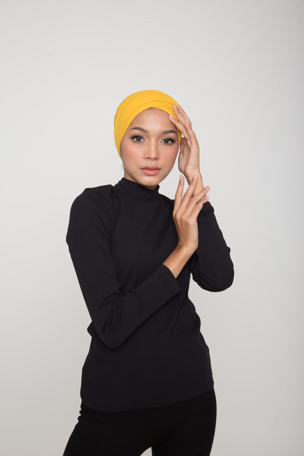 Swim Turban (CLEARANCE) - Yellow