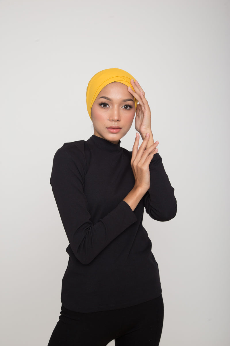 Swim Turban (CLEARANCE) - Yellow