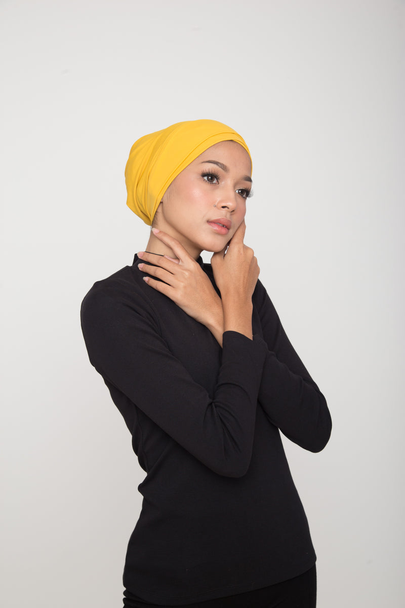 Swim Turban (CLEARANCE) - Yellow